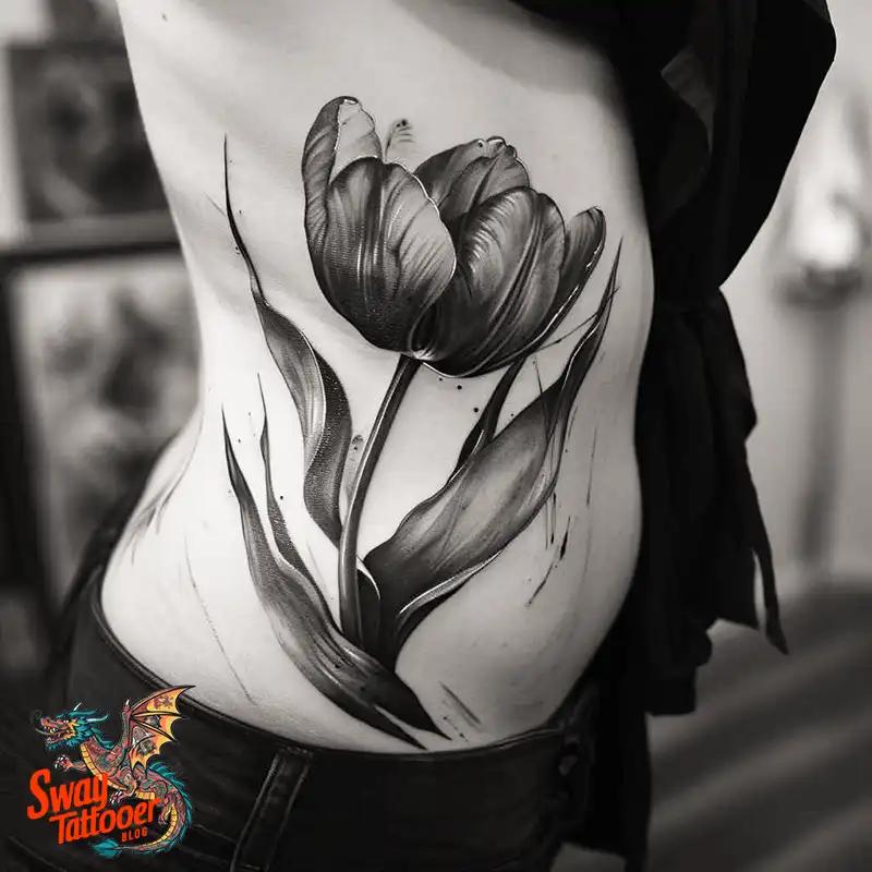 120 Tulip Tattoo Design Ideas: Blooming Beauty and Meaning 112 tulip 8
