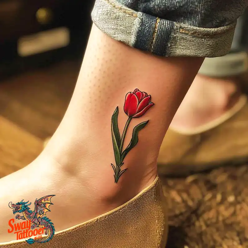 120 Tulip Tattoo Design Ideas: Blooming Beauty and Meaning 39 tulip 81