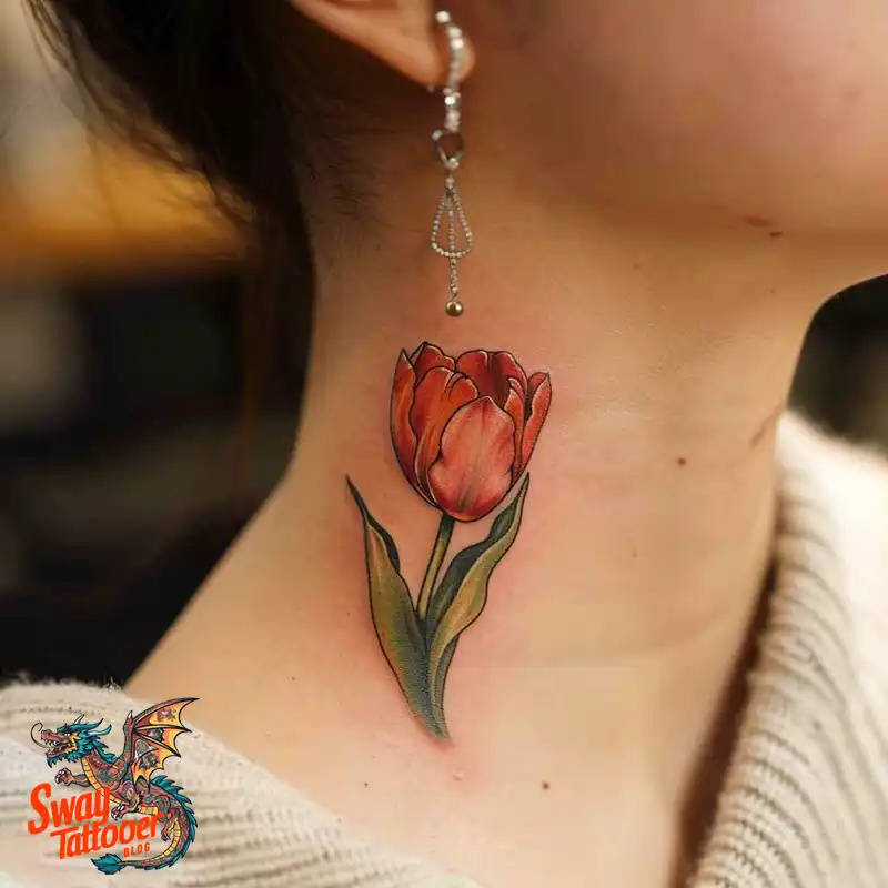 120 Tulip Tattoo Design Ideas: Blooming Beauty and Meaning 33 tulip 87