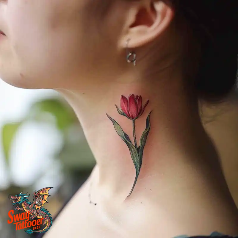 120 Tulip Tattoo Design Ideas: Blooming Beauty and Meaning 32 tulip 88
