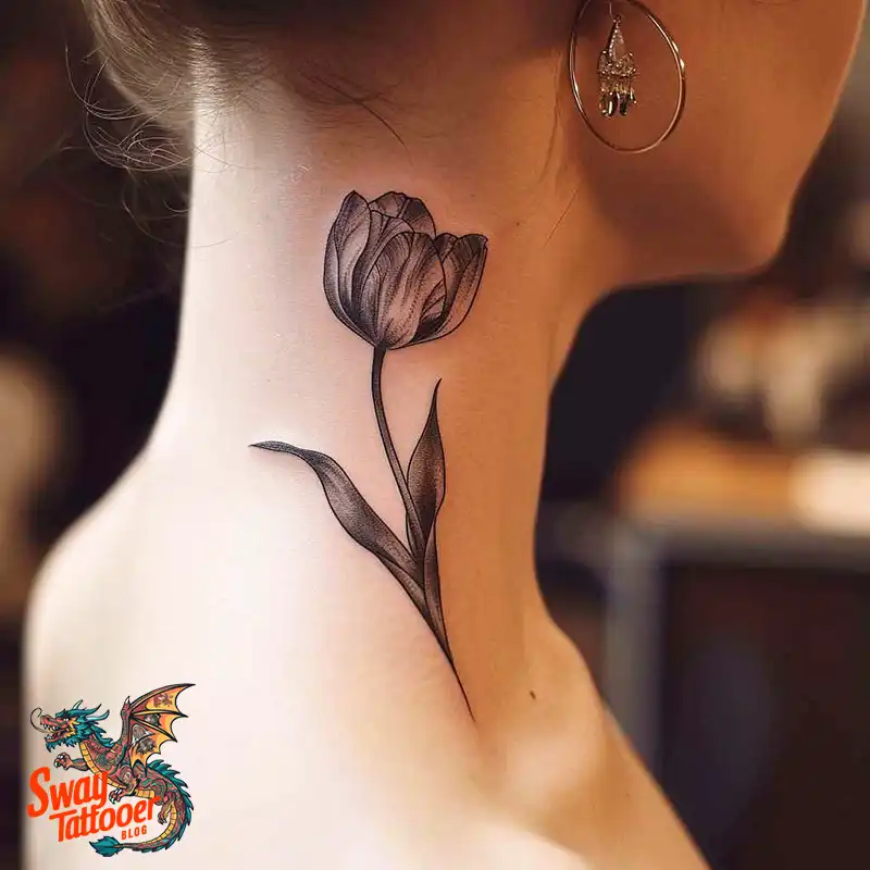 120 Tulip Tattoo Design Ideas: Blooming Beauty and Meaning 31 tulip 89