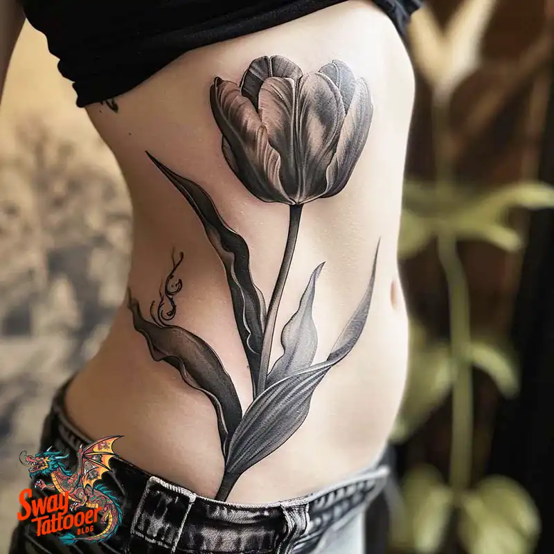 120 Tulip Tattoo Design Ideas: Blooming Beauty and Meaning 111 tulip 9