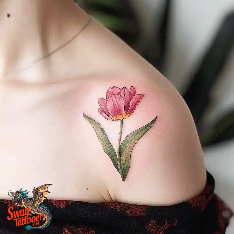 120 Tulip Tattoo Design Ideas: Blooming Beauty and Meaning 29 tulip 92