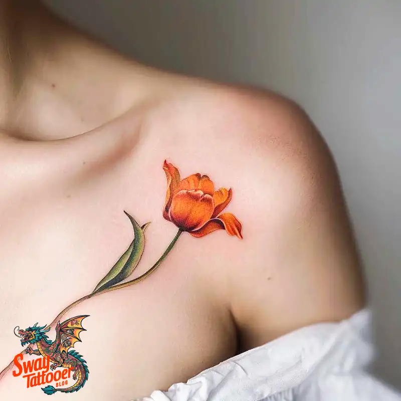 120 Tulip Tattoo Design Ideas: Blooming Beauty and Meaning 27 tulip 94