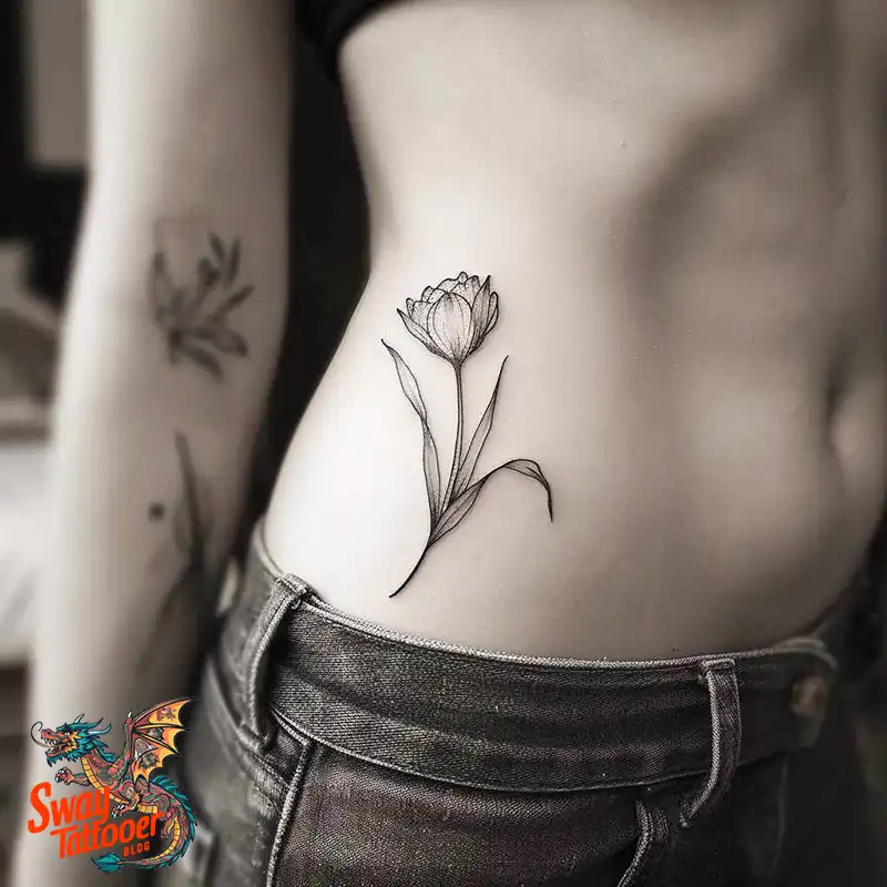 120 Tulip Tattoo Design Ideas: Blooming Beauty and Meaning 28 tulip 95