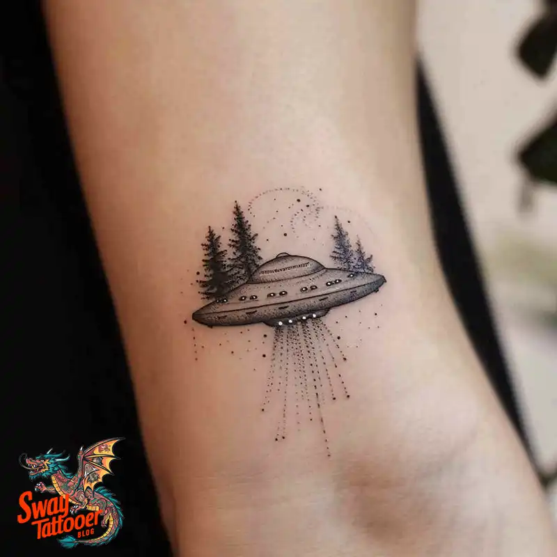 100 UFO Tattoo Design Ideas: Explore Out-of-This-World Ink 106 UFO Tattoo