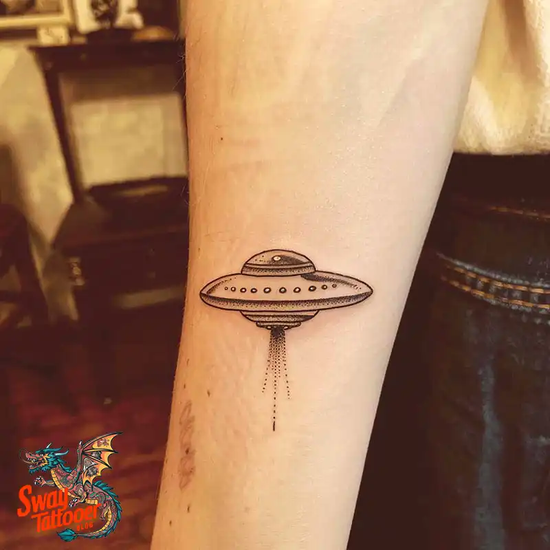 100 UFO Tattoo Design Ideas: Explore Out-of-This-World Ink 90 UFO Tattoo