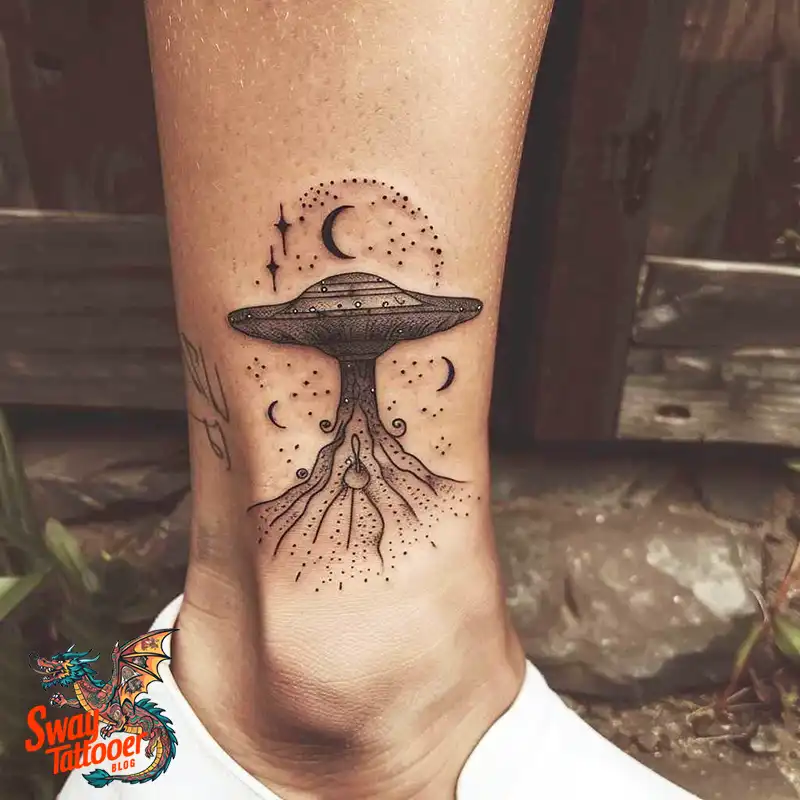 100 UFO Tattoo Design Ideas: Explore Out-of-This-World Ink 88 UFO Tattoo
