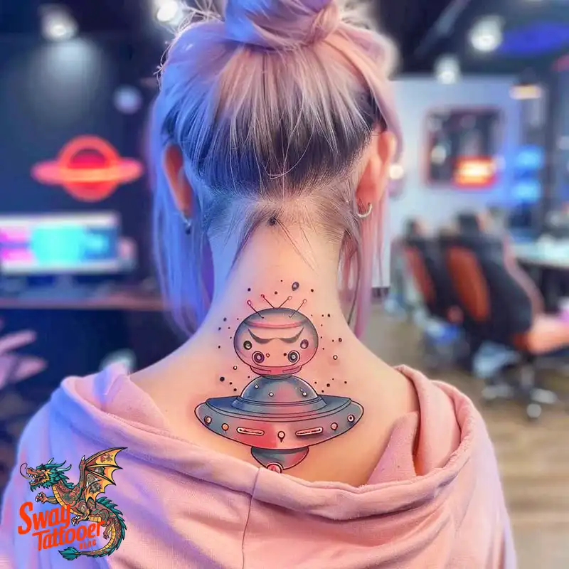 100 UFO Tattoo Design Ideas: Explore Out-of-This-World Ink 78 UFO Tattoo