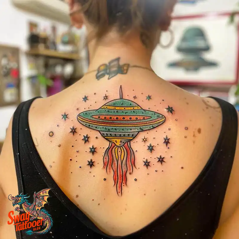 100 UFO Tattoo Design Ideas: Explore Out-of-This-World Ink 70 UFO Tattoo