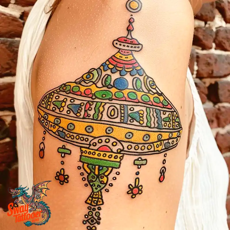 100 UFO Tattoo Design Ideas: Explore Out-of-This-World Ink 67 UFO Tattoo