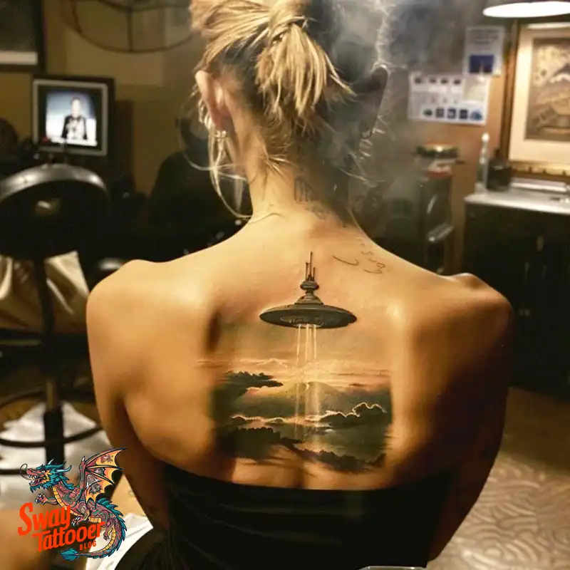 100 UFO Tattoo Design Ideas: Explore Out-of-This-World Ink 65 UFO Tattoo