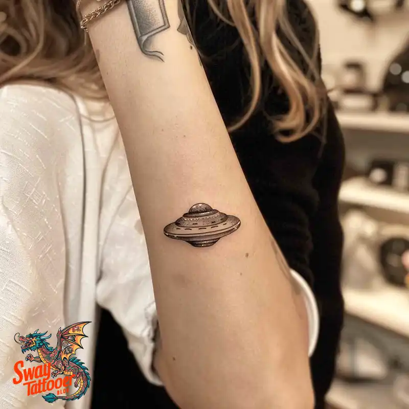 100 UFO Tattoo Design Ideas: Explore Out-of-This-World Ink 55 UFO Tattoo