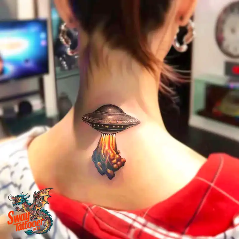100 UFO Tattoo Design Ideas: Explore Out-of-This-World Ink 34 UFO Tattoo