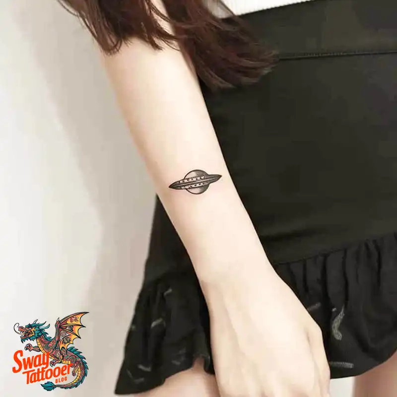 100 UFO Tattoo Design Ideas: Explore Out-of-This-World Ink 26 UFO Tattoo