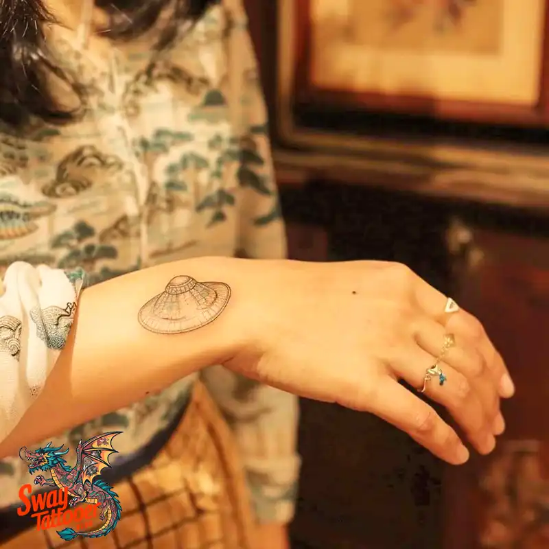 100 UFO Tattoo Design Ideas: Explore Out-of-This-World Ink 17 UFO Tattoo
