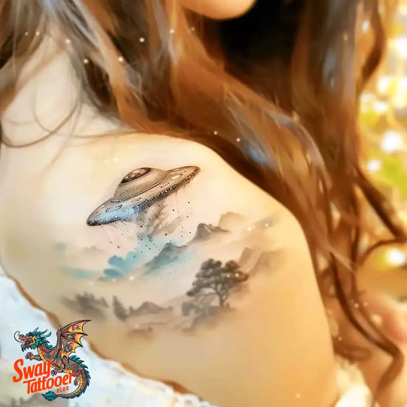 100 UFO Tattoo Design Ideas: Explore Out-of-This-World Ink 12 UFO Tattoo