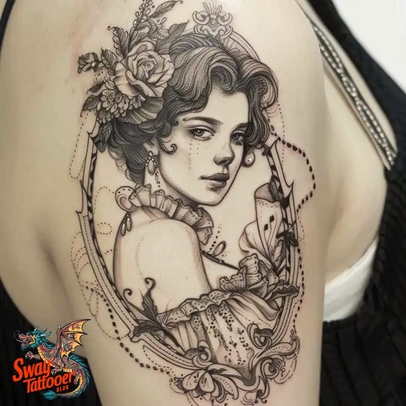 100 Victorian Style Tattoo Designs: Timeless Modern Ink 74 Victorian Style Tattoo