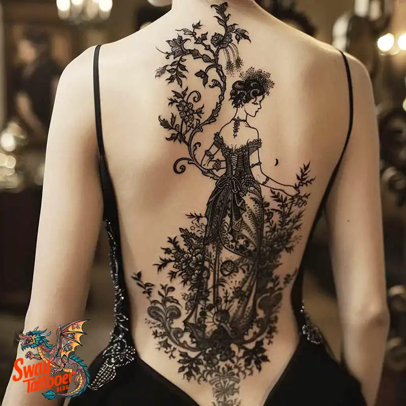 100 Victorian Style Tattoo Designs: Timeless Modern Ink 77 Victorian Style Tattoo