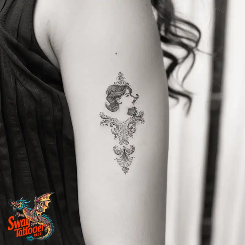 100 Victorian Style Tattoo Designs: Timeless Modern Ink 67 Victorian Style Tattoo