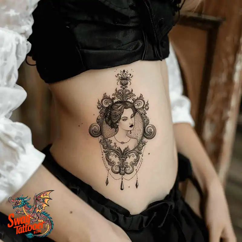 100 Victorian Style Tattoo Designs: Timeless Modern Ink 40 Victorian Style Tattoo