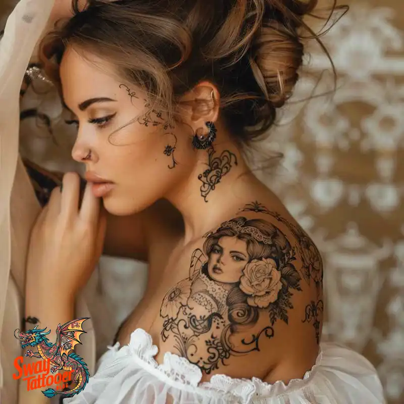 100 Victorian Style Tattoo Designs: Timeless Modern Ink 5 Victorian Style Tattoo