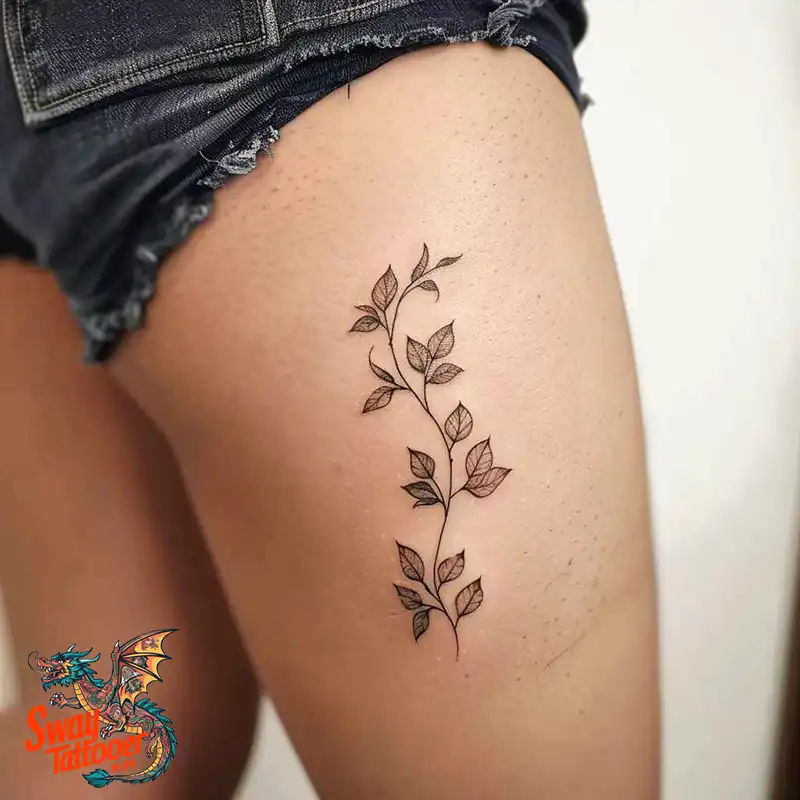100 Vine Tattoo Design Ideas: Nature-Inspired Body Art 95 vine tattoo