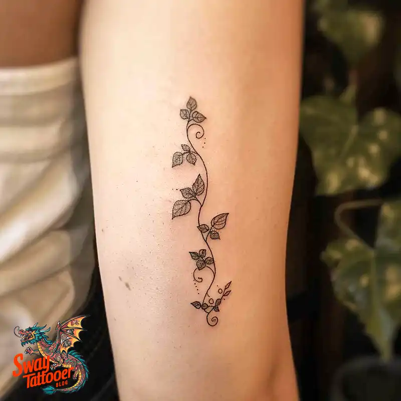 100 Vine Tattoo Design Ideas: Nature-Inspired Body Art 96 vine tattoo