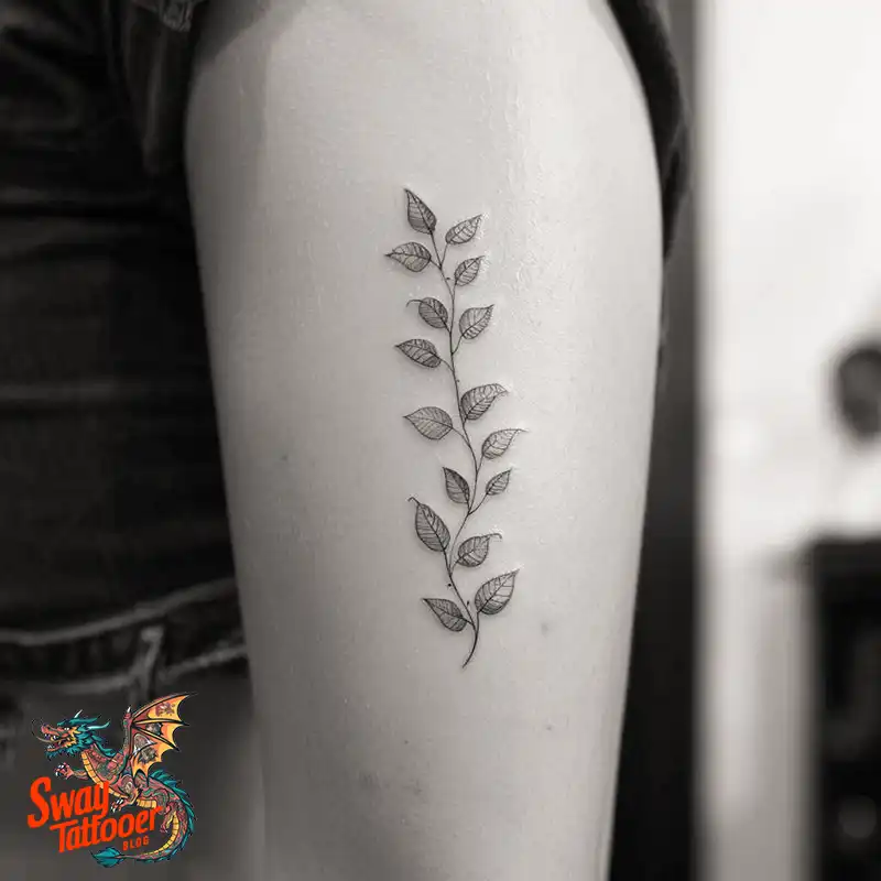 100 Vine Tattoo Design Ideas: Nature-Inspired Body Art 87 vine tattoo