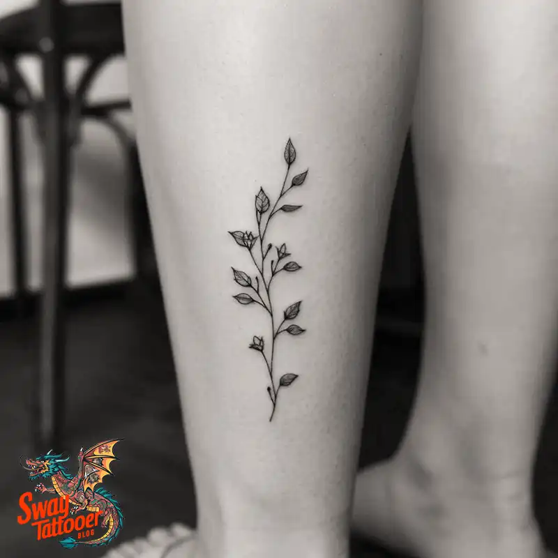 100 Vine Tattoo Design Ideas: Nature-Inspired Body Art 85 vine tattoo