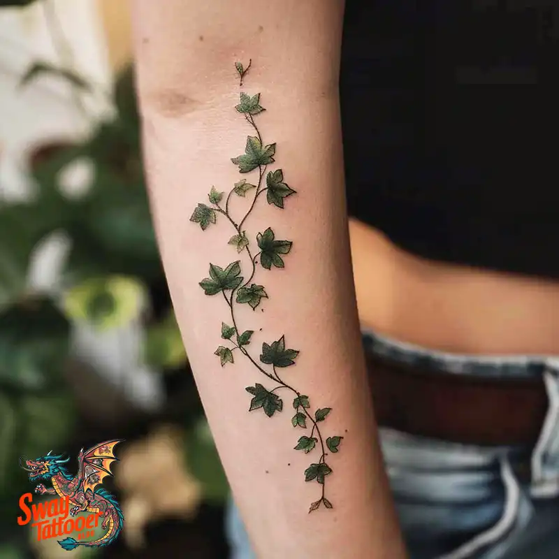 100 Vine Tattoo Design Ideas: Nature-Inspired Body Art 78 vine tattoo