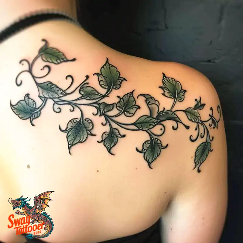 100 Vine Tattoo Design Ideas: Nature-Inspired Body Art 71 vine tattoo