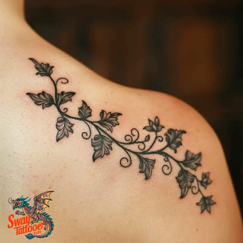 100 Vine Tattoo Design Ideas: Nature-Inspired Body Art 73 vine tattoo