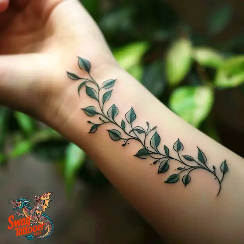 100 Vine Tattoo Design Ideas: Nature-Inspired Body Art 67 vine tattoo