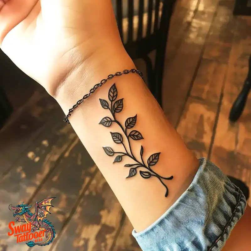 100 Vine Tattoo Design Ideas: Nature-Inspired Body Art 66 vine tattoo