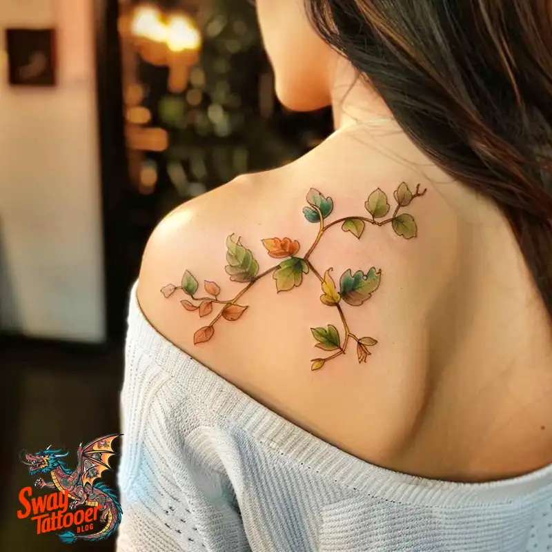 100 Vine Tattoo Design Ideas: Nature-Inspired Body Art 61 vine tattoo