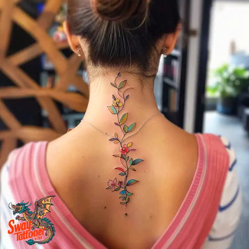 100 Vine Tattoo Design Ideas: Nature-Inspired Body Art 59 vine tattoo