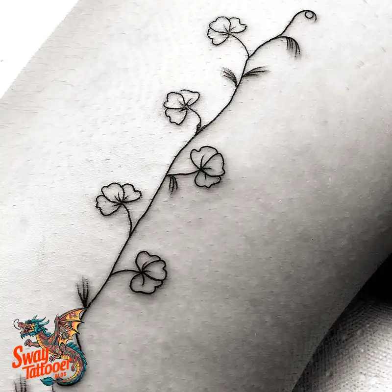 100 Vine Tattoo Design Ideas: Nature-Inspired Body Art 97 vine tattoo