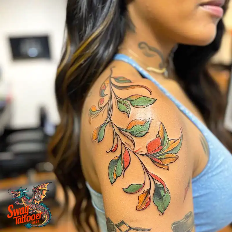 100 Vine Tattoo Design Ideas: Nature-Inspired Body Art 55 vine tattoo