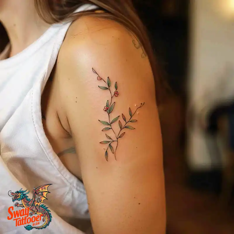 100 Vine Tattoo Design Ideas: Nature-Inspired Body Art 57 vine tattoo