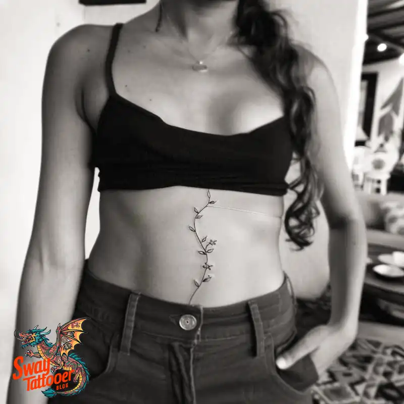 100 Vine Tattoo Design Ideas: Nature-Inspired Body Art 42 vine tattoo