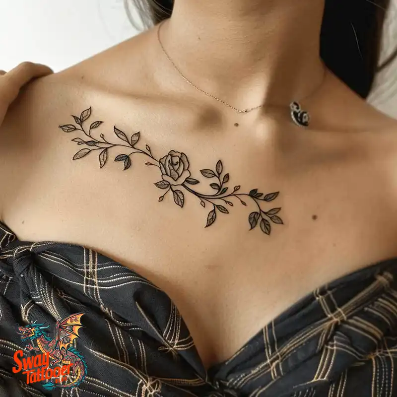 100 Vine Tattoo Design Ideas: Nature-Inspired Body Art 37 vine tattoo