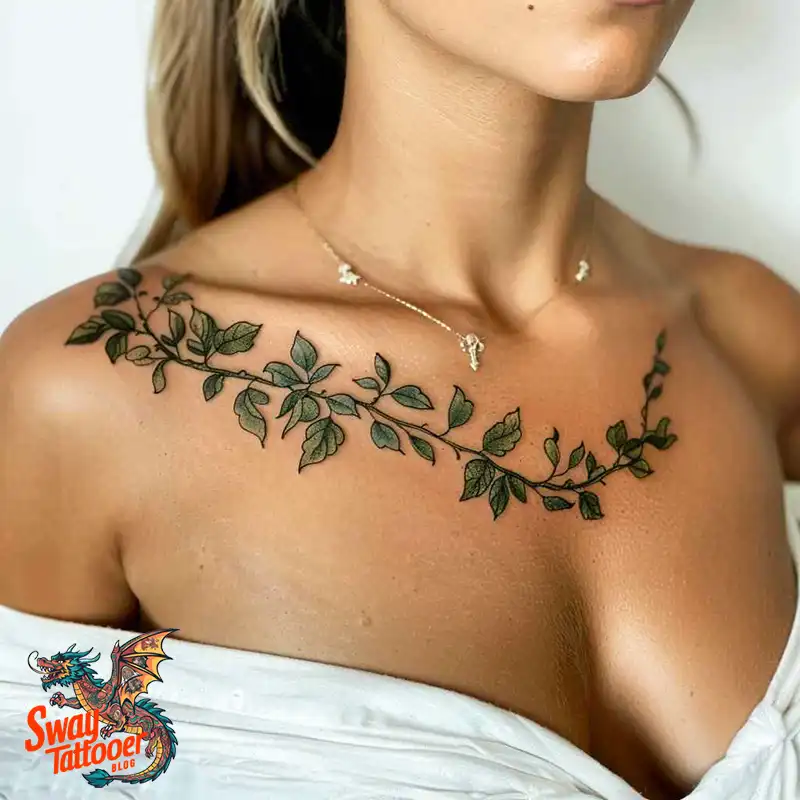 100 Vine Tattoo Design Ideas: Nature-Inspired Body Art 35 vine tattoo