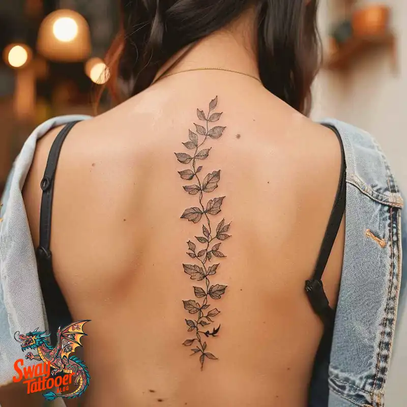 100 Vine Tattoo Design Ideas: Nature-Inspired Body Art 24 vine tattoo