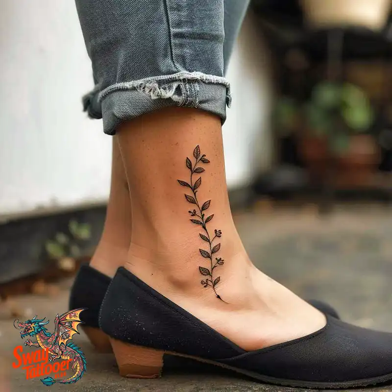 100 Vine Tattoo Design Ideas: Nature-Inspired Body Art 17 vine tattoo