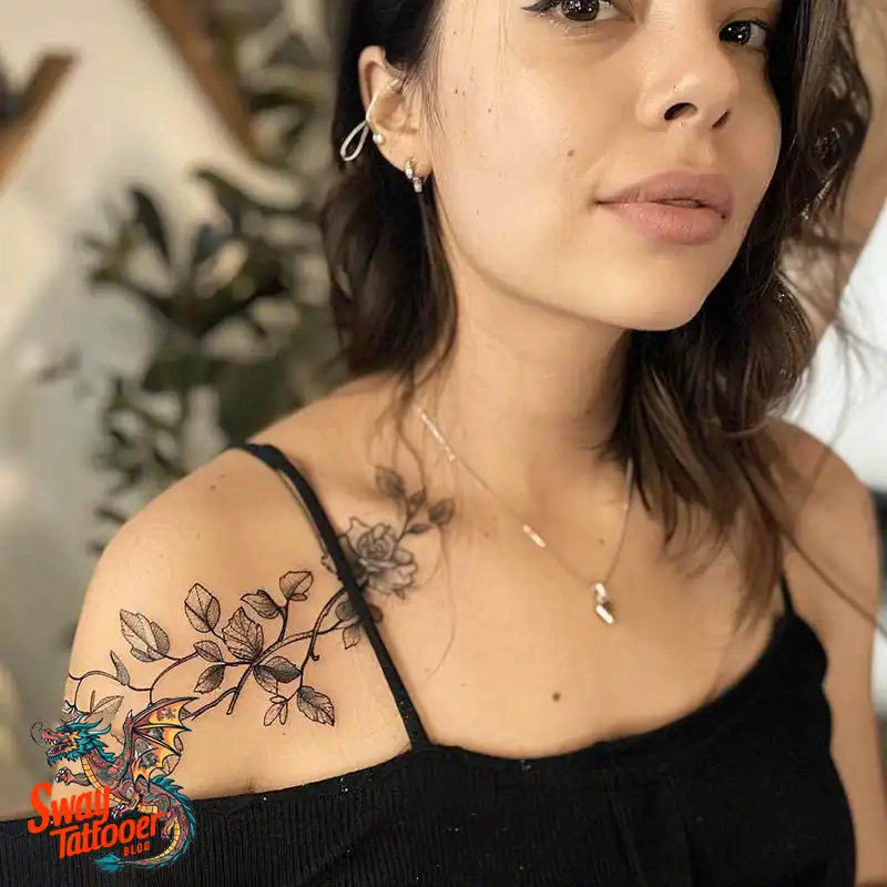 100 Vine Tattoo Design Ideas: Nature-Inspired Body Art 16 vine tattoo