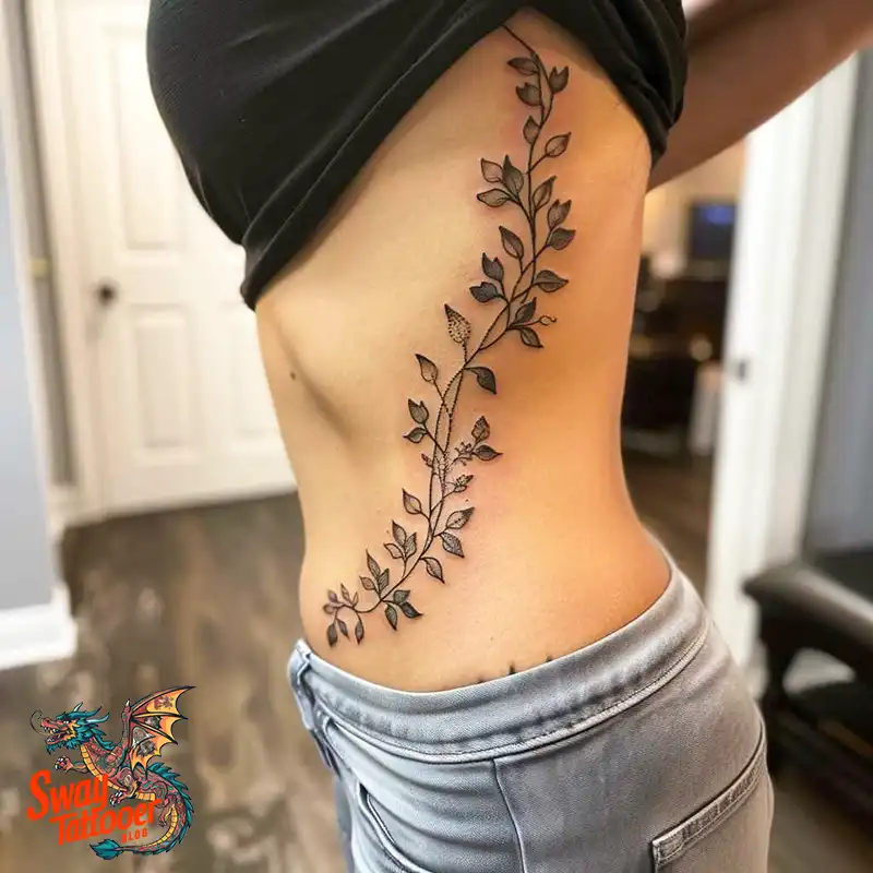100 Vine Tattoo Design Ideas: Nature-Inspired Body Art 12 vine tattoo