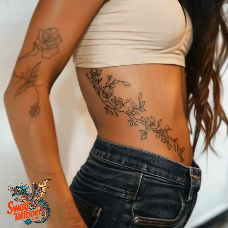 100 Vine Tattoo Design Ideas: Nature-Inspired Body Art 10 vine tattoo