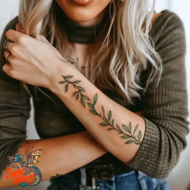 100 Vine Tattoo Design Ideas: Nature-Inspired Body Art 6 vine tattoo