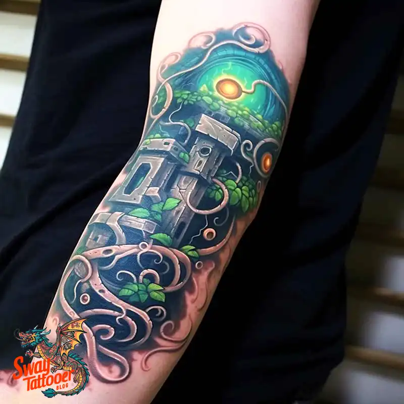 100 Vine on Leg and Arm Tattoo Designs : Nature's Art 70 vine on arm tattoo